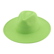 9.5cm Big Brim Fedoras