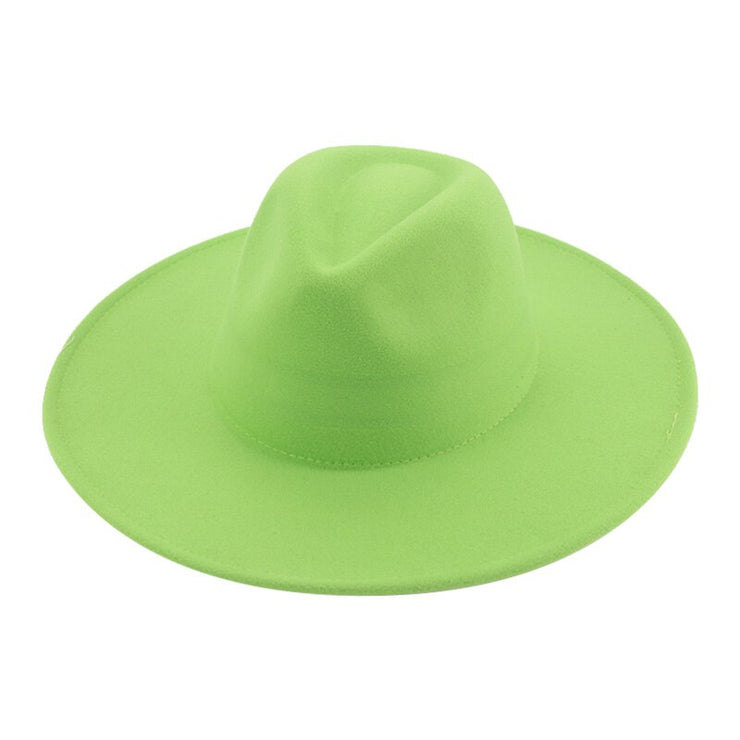 9.5cm Big Brim Fedoras