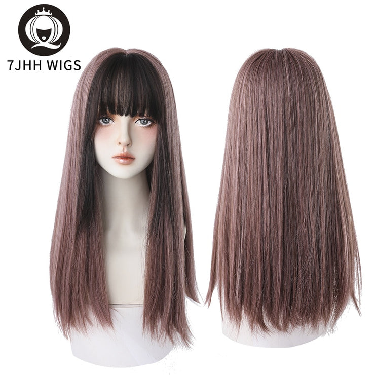 Long Wavy Synthetic Wigs Heat Resistant