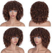 Short Gray Synthetic Wigs