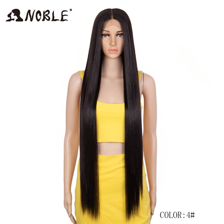 Noble Synthetic Straight Lace Front Wig