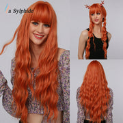 La Sylphide  Long Synthetic Wig Wave Heat Resistant