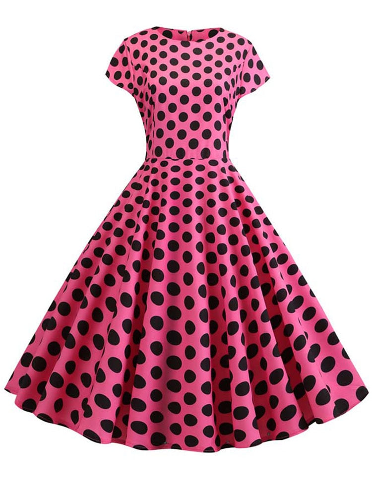 Rockabilly Polka Dot & Floral Dresses and Petti Skirts