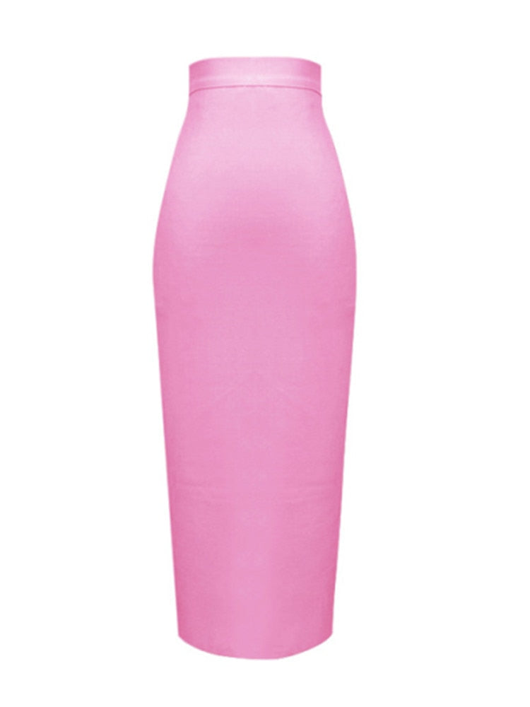 Long Bandage Pencil Skirts