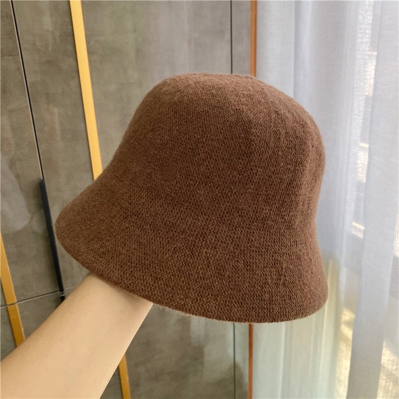 Girls Felt Wool Bucket Hats