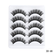 5 Pairs 5D Mink Eyelashes