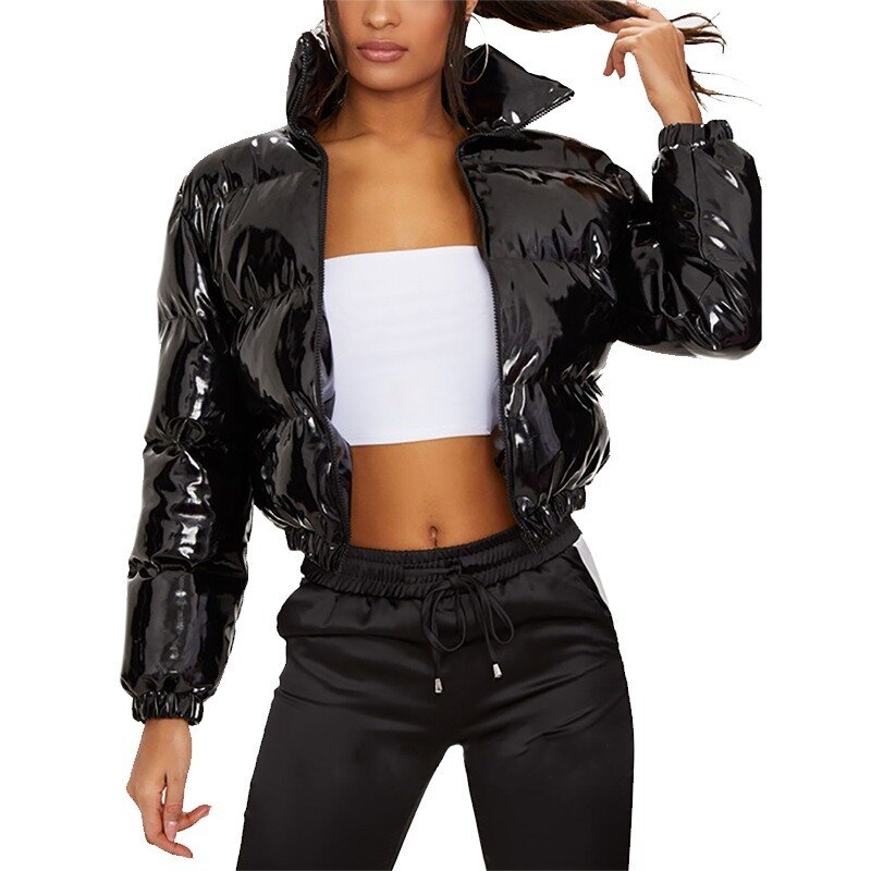 Cropped Puffer Jacket