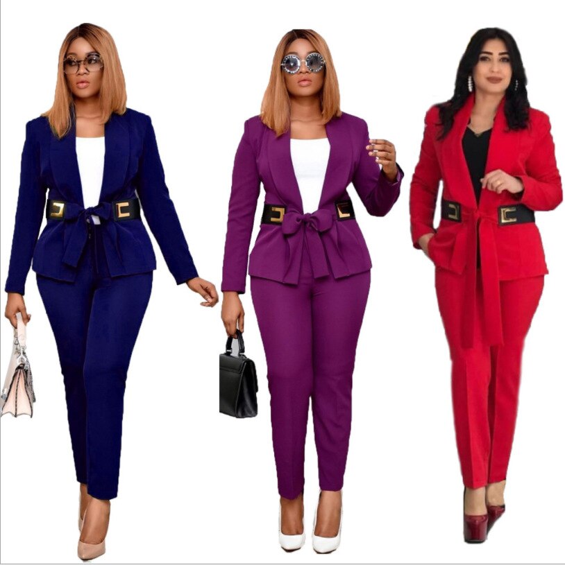 Office Business Pant Suits