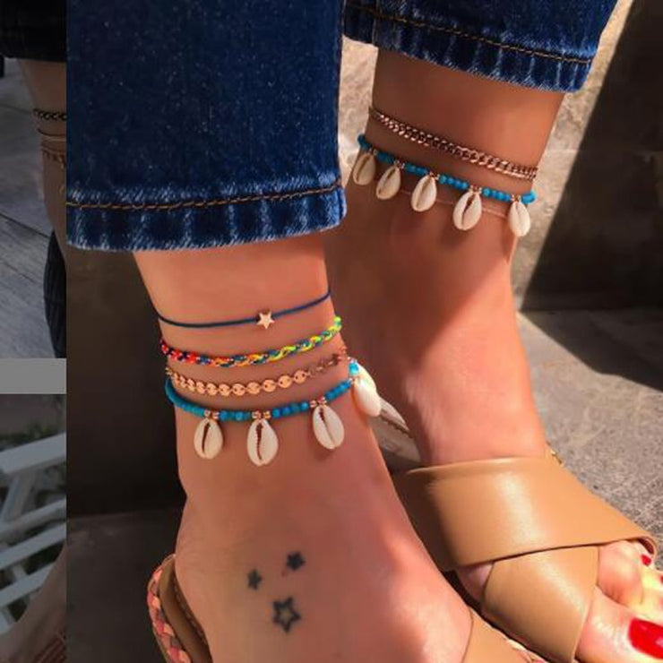 Boho Charm Ankle Bracelet