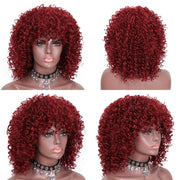 Short Gray Synthetic Wigs