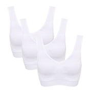 3pack Seamless Bras with Pads