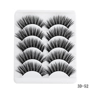 5 Pairs 5D Mink Eyelashes