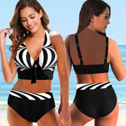 2pc High Waist Bikini Set