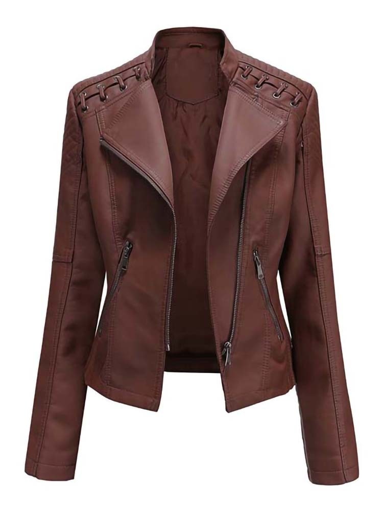 Long Sleeve Leather Jackets