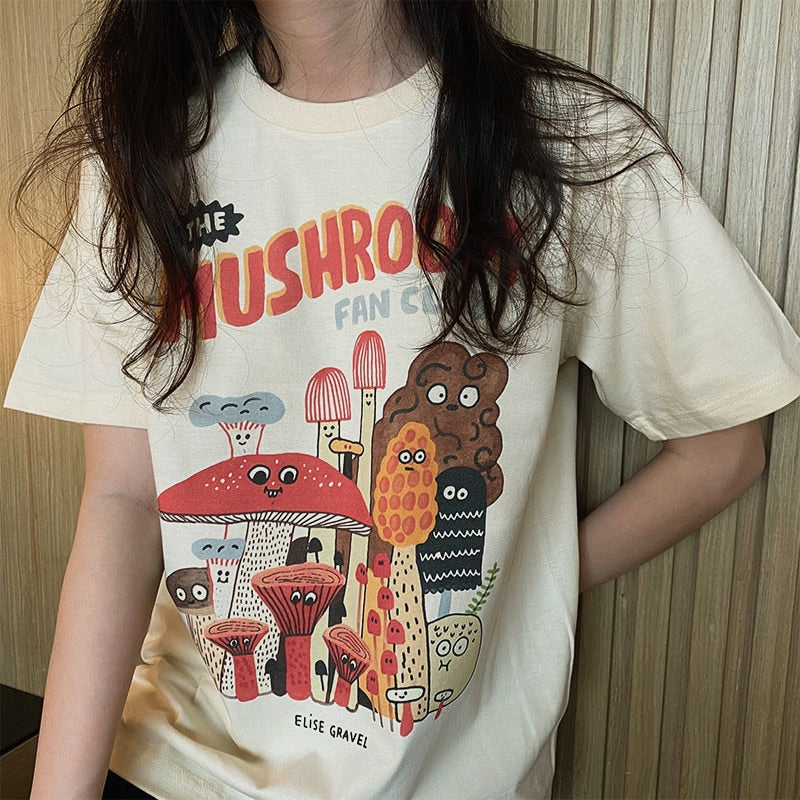 Mushroom Fan Club T Shirts