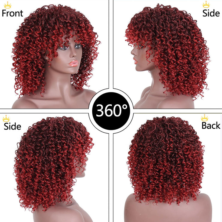 Short Synthetic Wigs for Black Women