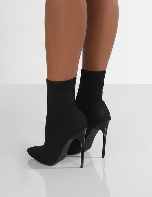 Stiletto Sock Boots