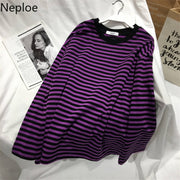 Striped Pullover Sweaters