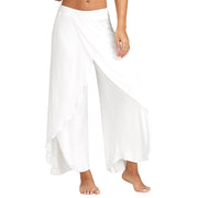 Wide Leg Yoga Split Workout Pants