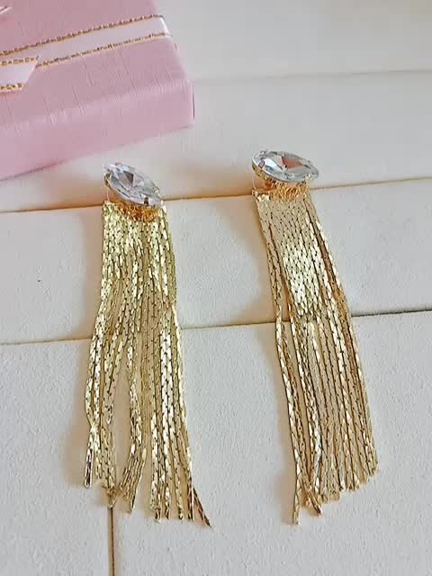 Tassel Long Earrings