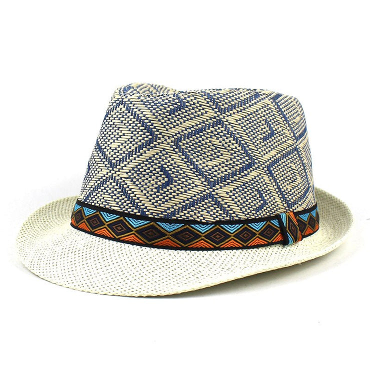 Plaid  Unisex Classic Version Fedoras