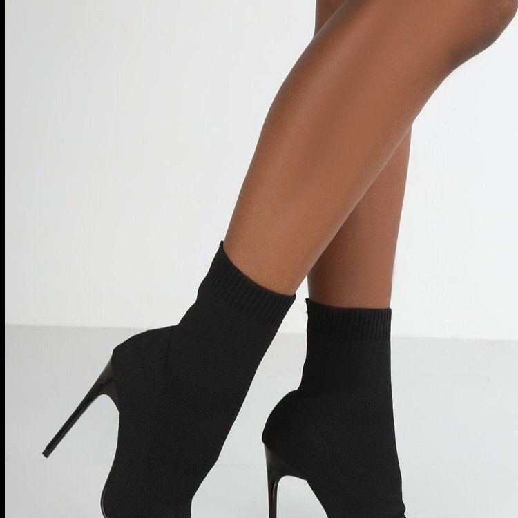 Stiletto Sock Boots