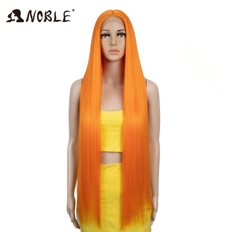 Noble Synthetic Straight Lace Front Wig