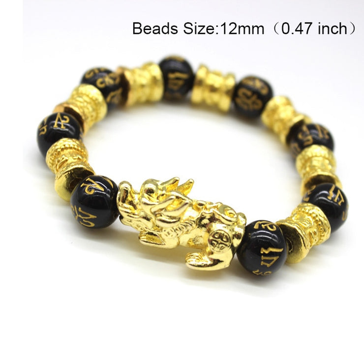 Obsidian Bead Bracelets