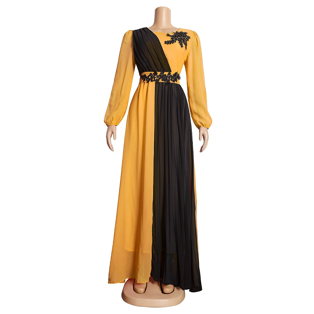 Elegant Kaftan Long Maxi Dress