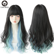 Long Wavy Synthetic Wigs Heat Resistant