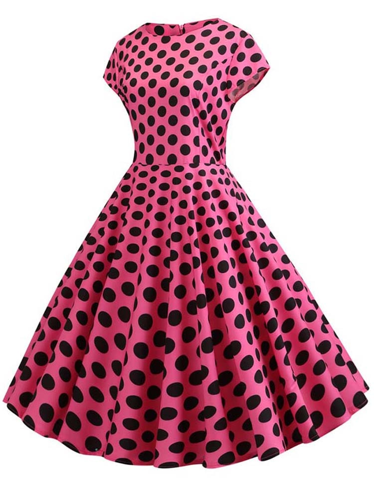 Rockabilly Polka Dot & Floral Dresses and Petti Skirts