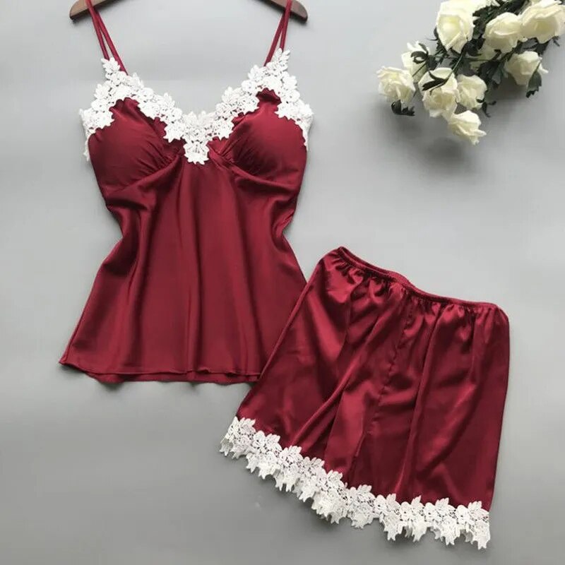 2 Piece Pajama Short Sets