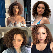 Kinky Curly Lace Front Pre-Plucked Hairline Wig