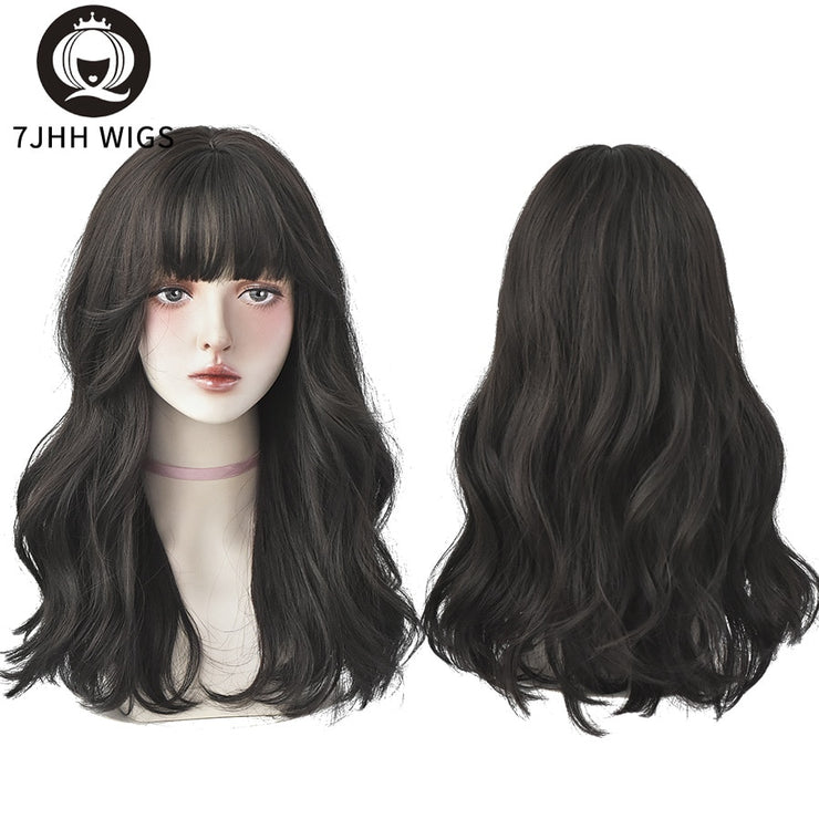 Long Wavy Synthetic Wigs Heat Resistant