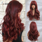 La Sylphide  Long Synthetic Wig Wave Heat Resistant