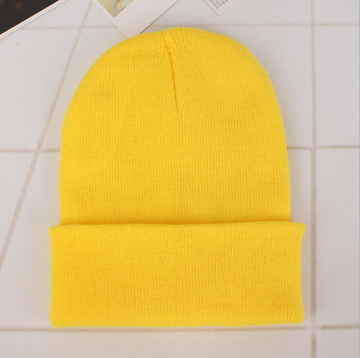 Solid Knitted Beanie