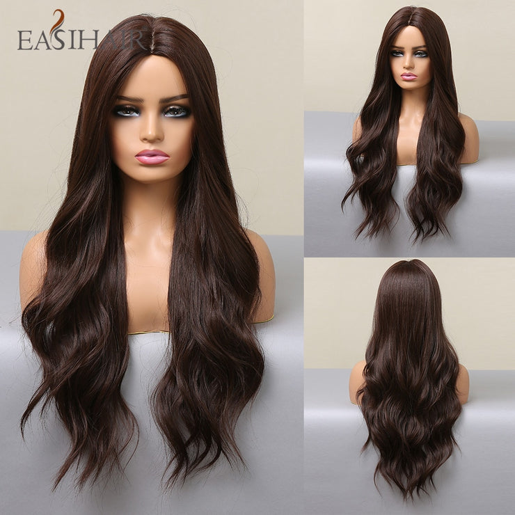 EASIHAIR Wavy Heat Resistant Synthetic Wigs