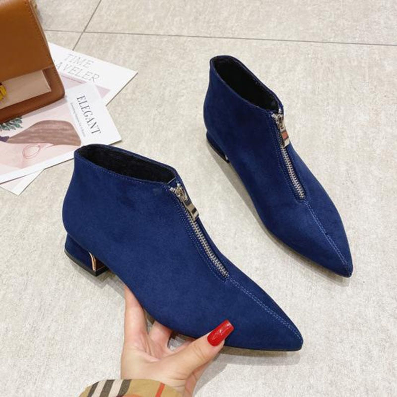 Pointed Toe Ankle Boots