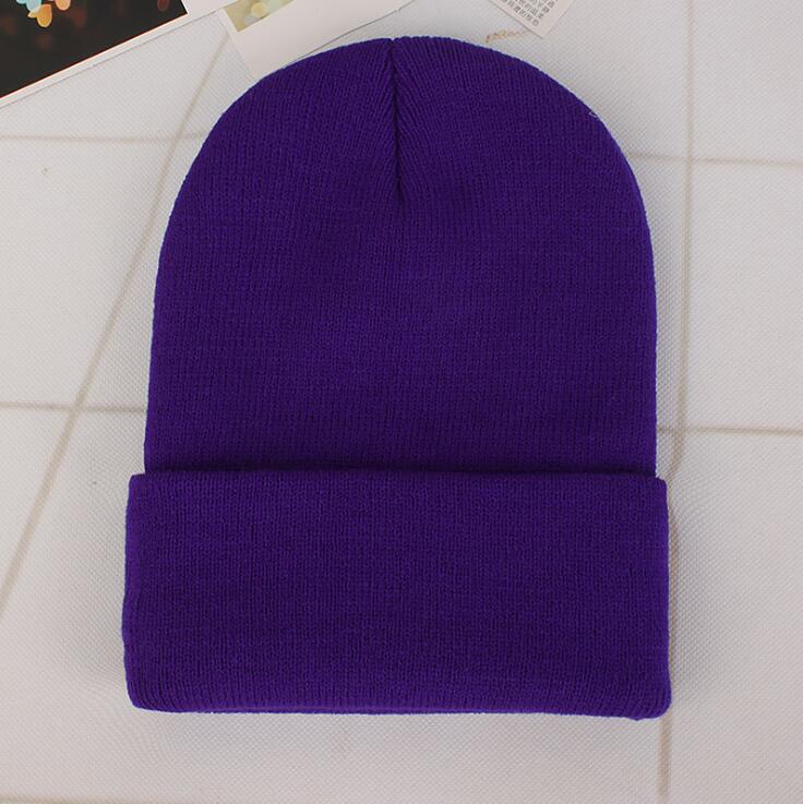 Solid Knitted Beanie