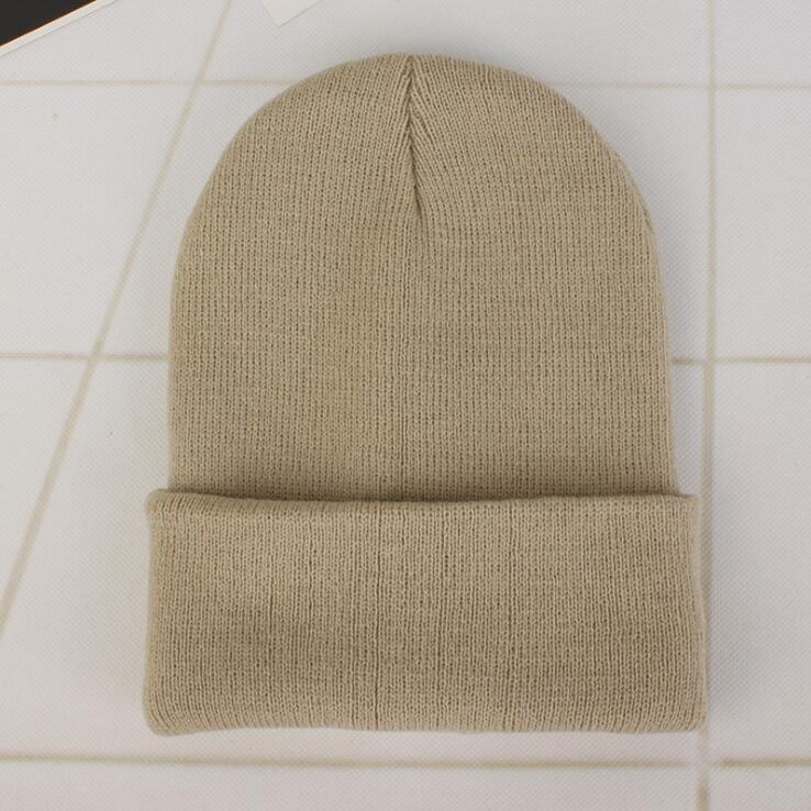 Solid Knitted Beanie