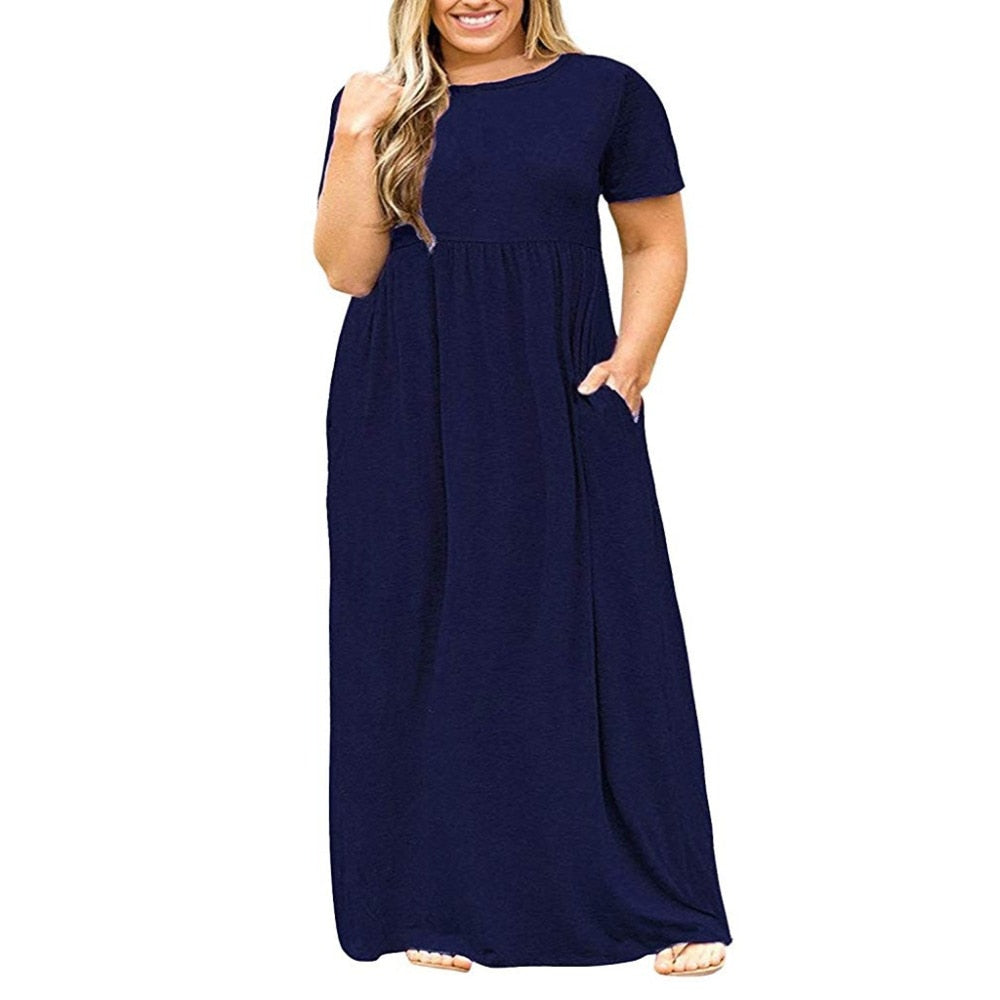 Wear-Resistant Long Maxi Dress