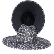 Four Seasons Unisex Inner Leopard Fedoras