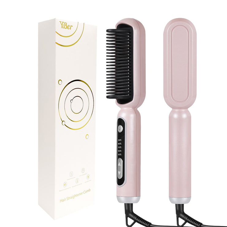 New 2 In 1 Hair Straightener and Hot Comb for Wigs