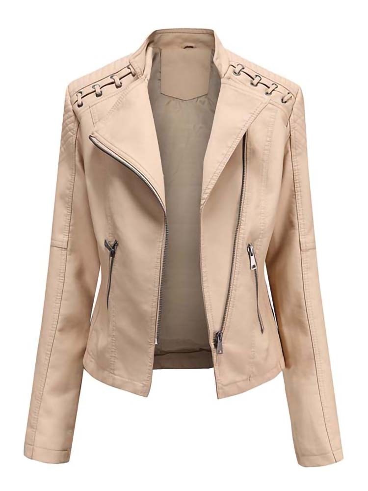 Long Sleeve Leather Jackets