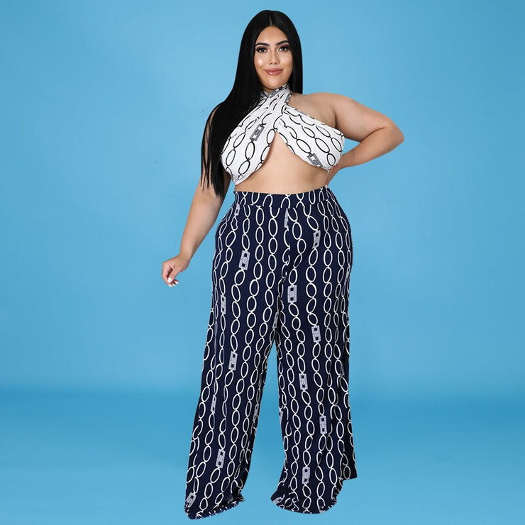 Two Piece Tube Top and Matching Pants