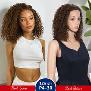 Kinky Curly Lace Front Pre-Plucked Hairline Wig