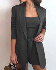 Office Lady Blazer and Short Sets