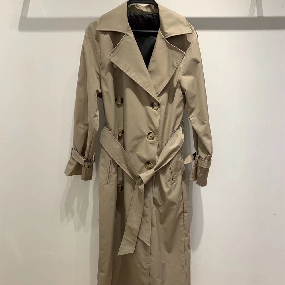 Double-Breasted Trench Coat