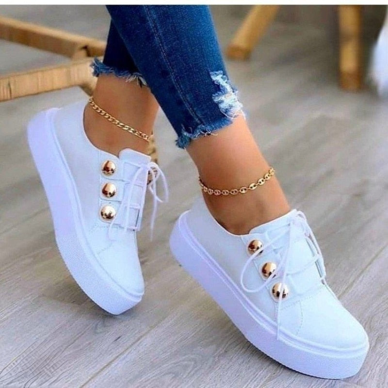 Comfortable Flat High Casual Sneaker