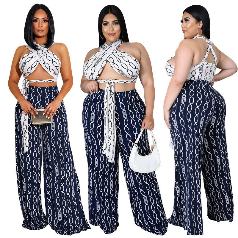 Two Piece Tube Top and Matching Pants